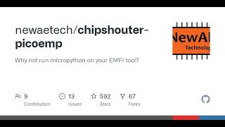 GitHub - newaetech/chipshouter-picoemp: Why not run micropython on your EMFI tool?