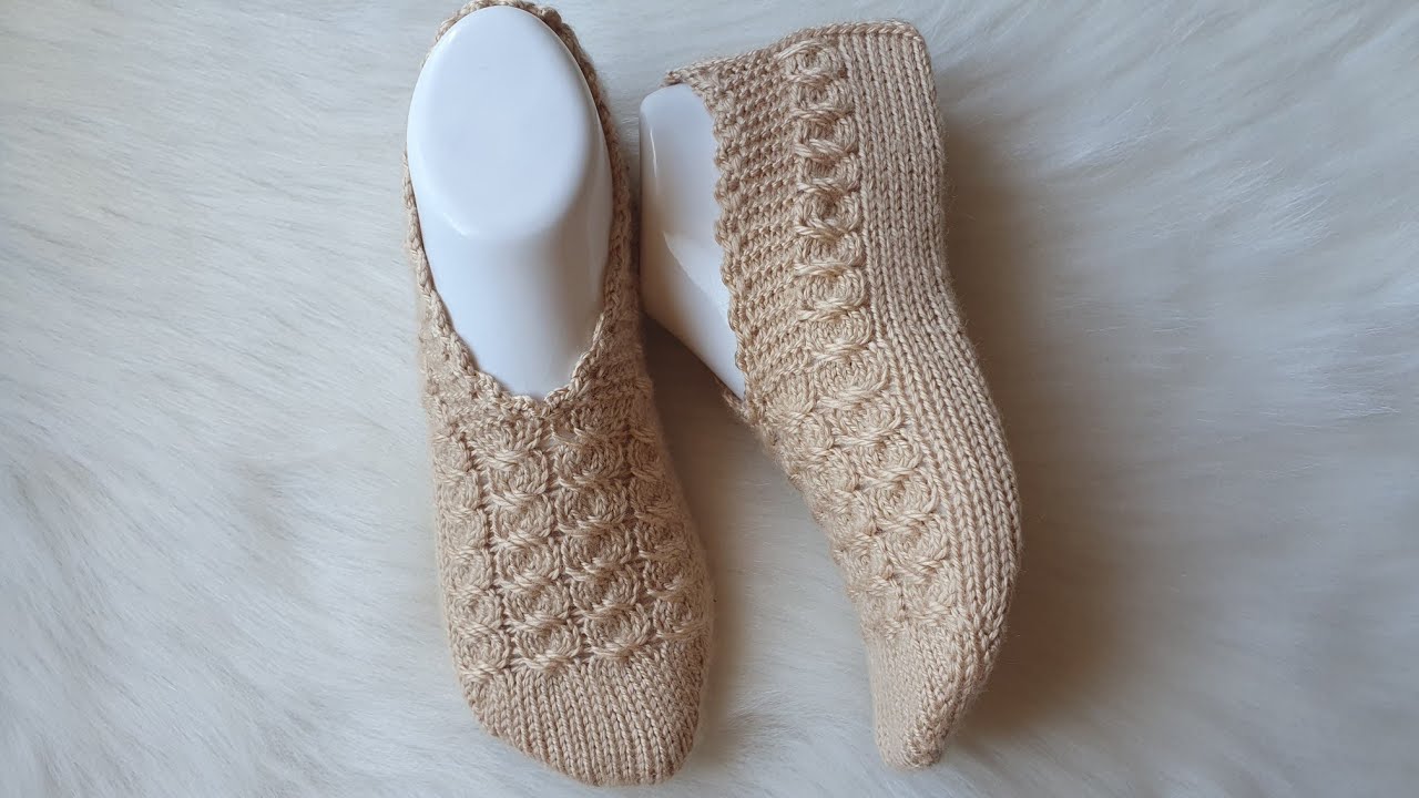 Gelsin Mi Beş Şiş Patik Modelleri En Kolayından 👍🏻/çeyizlikpatik /Beş Şiş Patik/kolaypatik