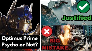 Bayverse Optimus Prime is not a Psycho