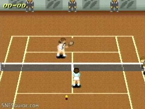 Super Tennis - SNES Gameplay - YouTube