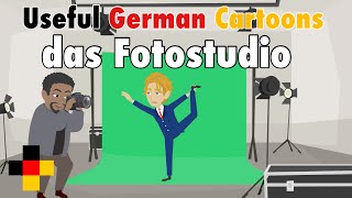 Learn Useful German: the photo studio - das Fotostudio