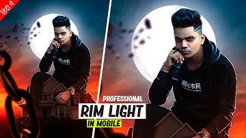 Picsart The Giant Concept Manipulation | Professional Rim Light in Mobile | Picsart Photo Editing