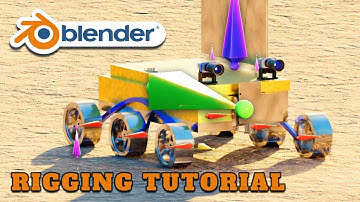 Chandrayaan 3 | Rigging Tutorial in Blender 3.6