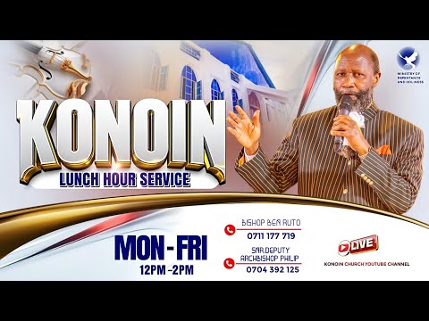 KONOIN LUNCH HOUR SERVICE || 16TH JULY 2026