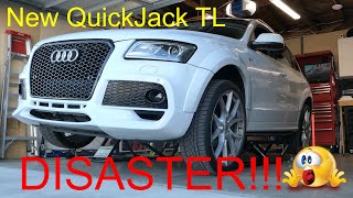 New QuickJack TL Review , A major DISASTER happened! I'm lucky to be alive!