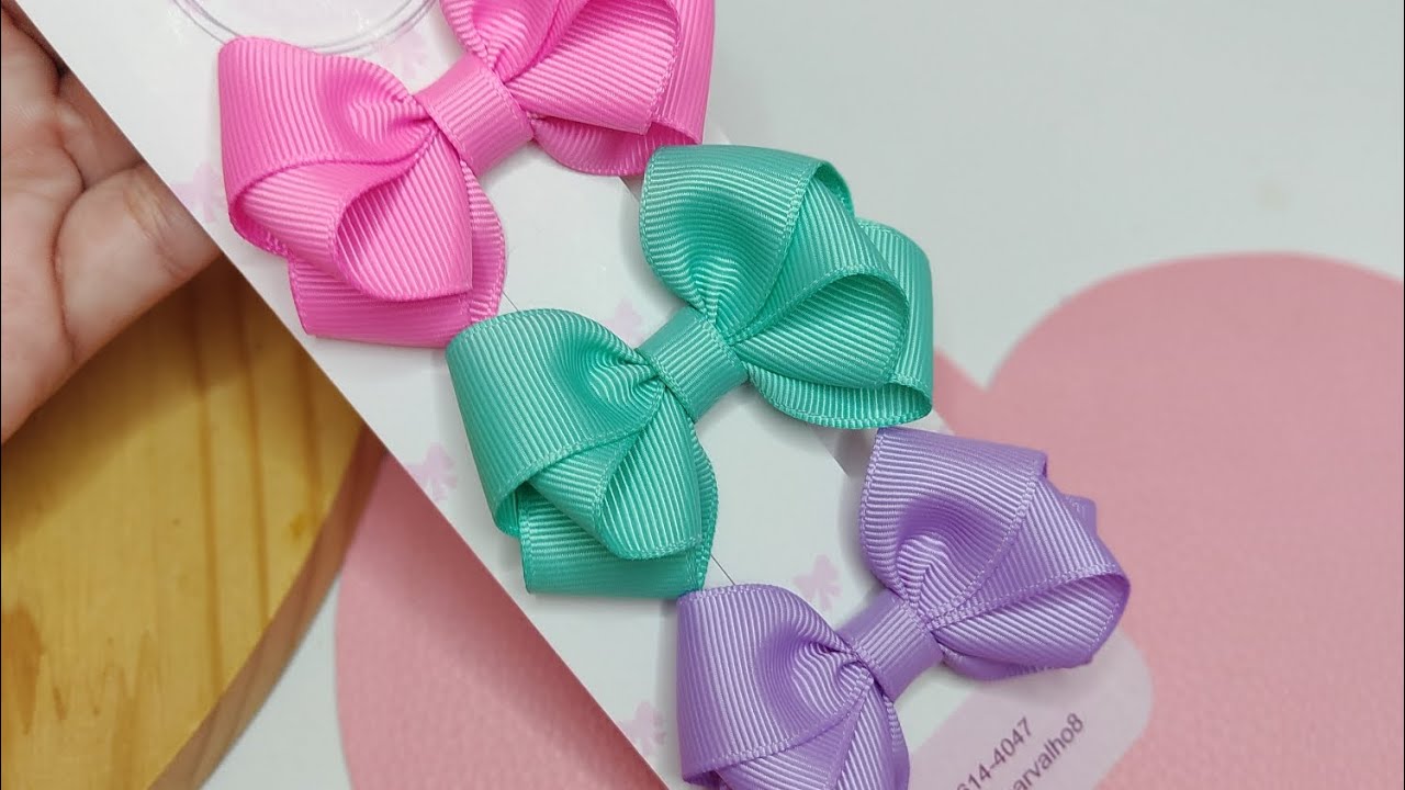 Mini Laço Formosura - Super Fácil e Lucrativo 🎀