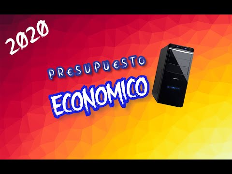 PrRESUPUESTO de PC gamer ECONOMICA 2020 -COMPRAR YA-