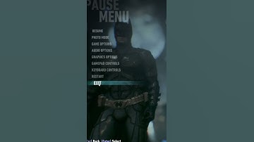 How to change suit in Batman Arkham Knight 👍🏻 #shorts #youtubeshorts #short