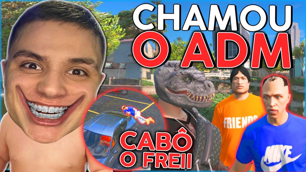 IRRITEI UM JOGADOR DE GTA RP 😂 (Paulinho o LOKO)