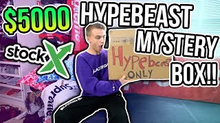 Unboxing a $5000 Hypebeast Mystery Box from STOCK X?!