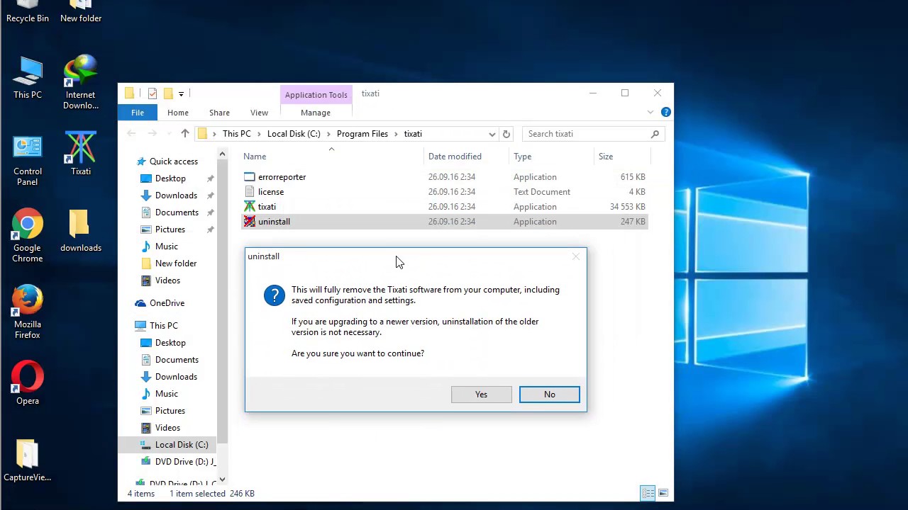 How to Uninstall Tixati 2 in Windows 10 - YouTube