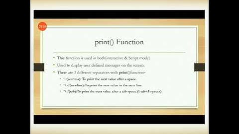 Class 8th Chapter 7 Review Python