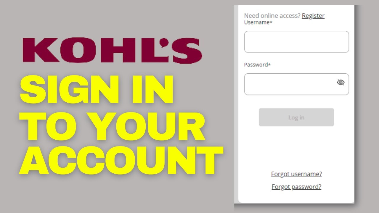Sign in to My Kohl's Card to Make a Payment My Kohl's Credit Card