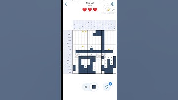 22 May 2025 | Daily Nonogram Puzzle (Hard) | Nonograms.com Solve – Pixel Picture Reveal! #ZpuzzleZ
