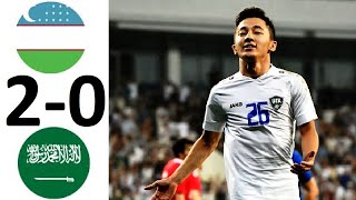 Узбекистан обыграл Саудовскую Аравию! Обзор матча Uzbekistan Saudi Arabia Highligths all goals