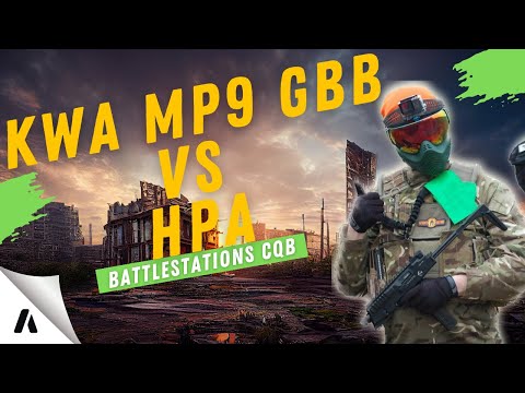 Marshalls call MANDOWN! | KWA MP9 GBB vs HPA Pros | Short Version | Battle Stations Airsoft CQB