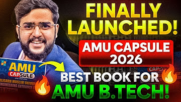AMU Capsule 2nd Edition Launched | Best Book for AMUEEE 2026 Preparation