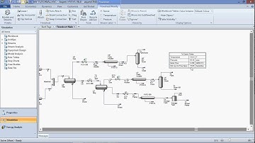 Aspen Hysys Process simulation video