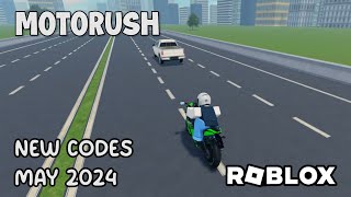 Roblox MotoRush New Codes May 2024