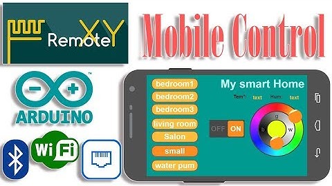 افضل واسهل موقع لربط الاردوينو بالموبايل والتحكم به عن بعد (RemoteXY 1) (Arduino 10)