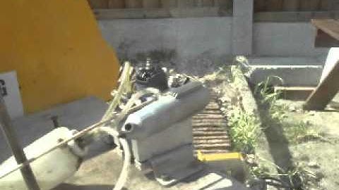 OS 15LA Engine running in