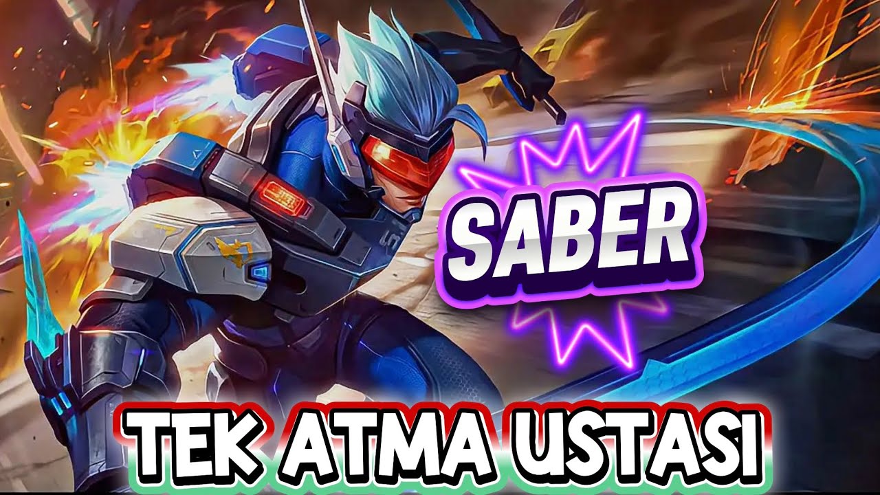 ~SABER~ TEK ATMALARA DOYAMADIM 💥#mobilelegends #mlbb 