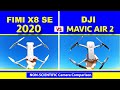 Camera Comparison - DJI Mavic Air 2 vs FIMI X8 SE 2020 - Non-scientific camera comparison