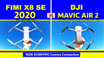 Camera Comparison - DJI Mavic Air 2 vs FIMI X8 SE 2020 - Non-scientific camera comparison