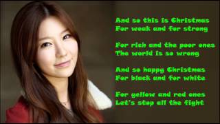 Miniatura de "J Min - Happy X-mas / with lyrics on screen"