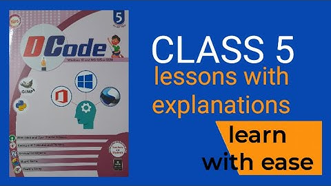 class 5 chapter 1 evalution of computer part 2 explanation with excercise