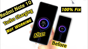 Redmi Note 10 Turbo Charging not Working Problem | Redmi Note 10 Slow Charging Problem