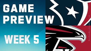 Houston Texans vs. Atlanta Falcons | 2023 Week 5 Game Preview