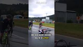 Cyclist Ignore Warning Sign