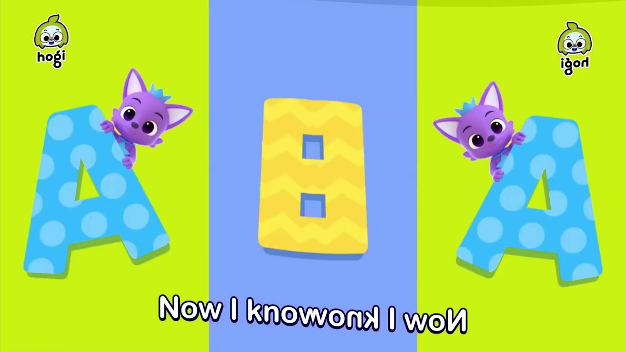 ABC Sing with me #hogi #pinkfong || Sponsored by: Klasky Csupo Effect #gamavision