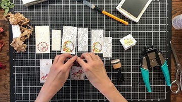 Hidden Paperclip Freebie and New Fall Woodland Journal Kit | Hidden Paperclip Tutorial Etsy Update