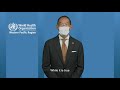 Message by Dr Takeshi Kasai on World Patient Safety Day 2021
