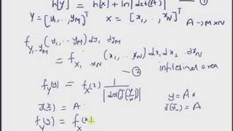 Entropy of a Linear Transformed Vector