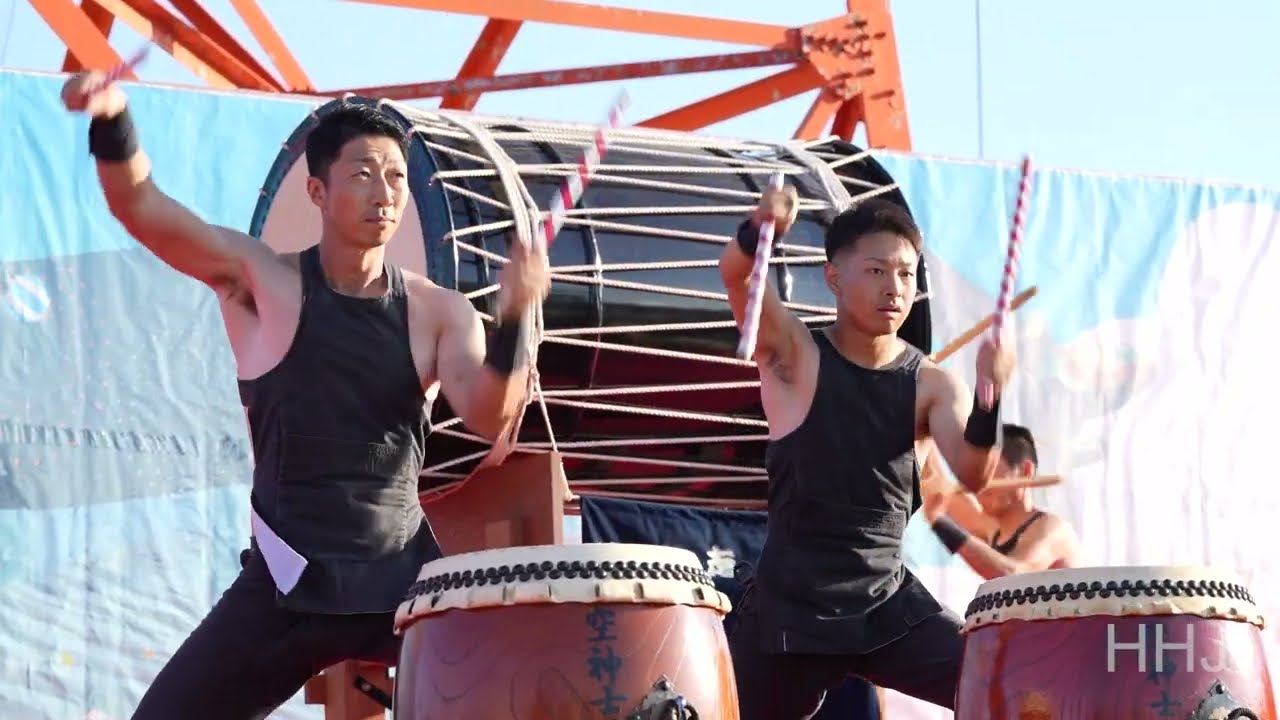 JAPAN Self-Defense Forces Narashino Station Summer Festival Drums Performance 2024
