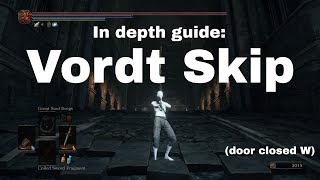 [Tutorial] In Depth Guide: All jumps for Vordt skip (Ladder clip ver.)