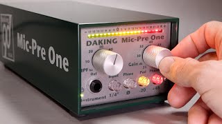 Daking Mic Pre One Review / Test