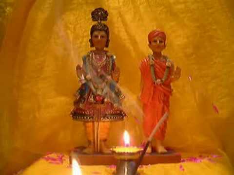  BAPS  SWAMINARAYAN AARTI  WITH REAL AARTI  FLAME YouTube