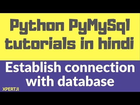 2.1 How to establish a connection with the database in jupyter notbook python mysql connector