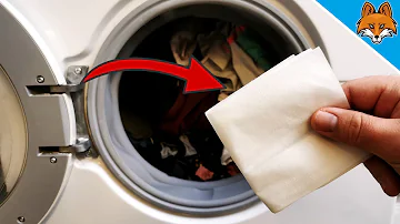 Was kann man gegen Fusseln in der Waschmaschine machen?