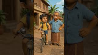 Cycle repair shop #tamil #cartoon #tamilkids #trending #cartoon #aivideo ##reels #youtubeshorts