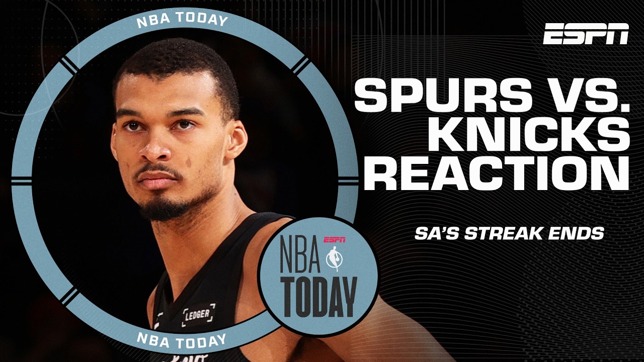Brian Windhorst spots a potential weakness in the San Antonio Spurs | NBA Today
