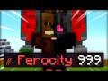 The New BEST Armor Set in Hypixel SkyBlock (Ferocity is OP)