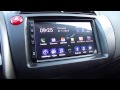 Магнитола Android и включение дисплея климата в Honda Civic 5D.