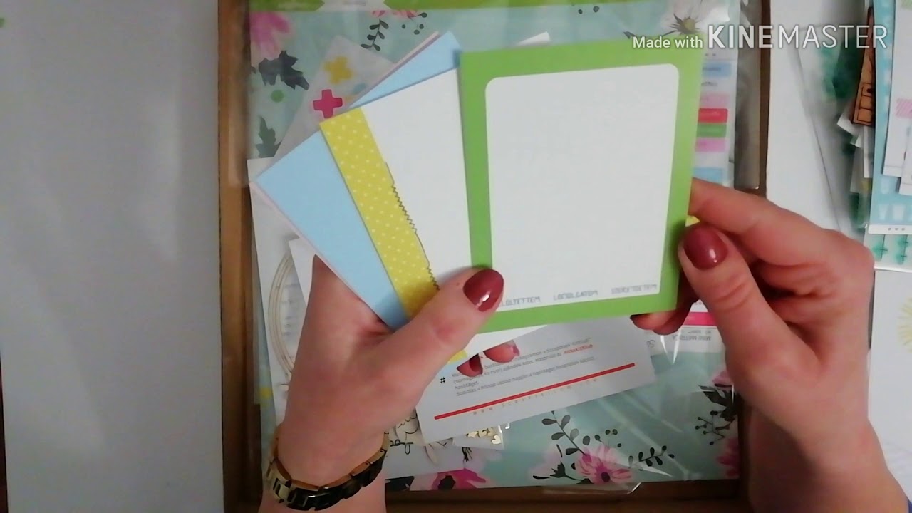 Scrapfellow scrapbook KitKlub és Shopper KitKlub kicsomagolás -Nő-