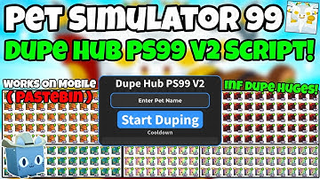 *OP* 🐶 Dupe Hub PS99 V2 🐶 Pet Simulator 99 Script Working 🌎Olympus World🌎 Pastebin 2024 ( FREE )