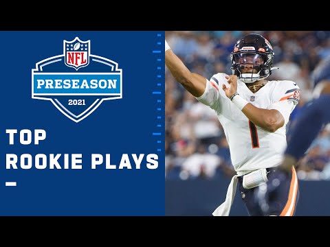 Top Plays by Rookies in 2021 Preseason | Preseason 2021 NFL Game Highlights